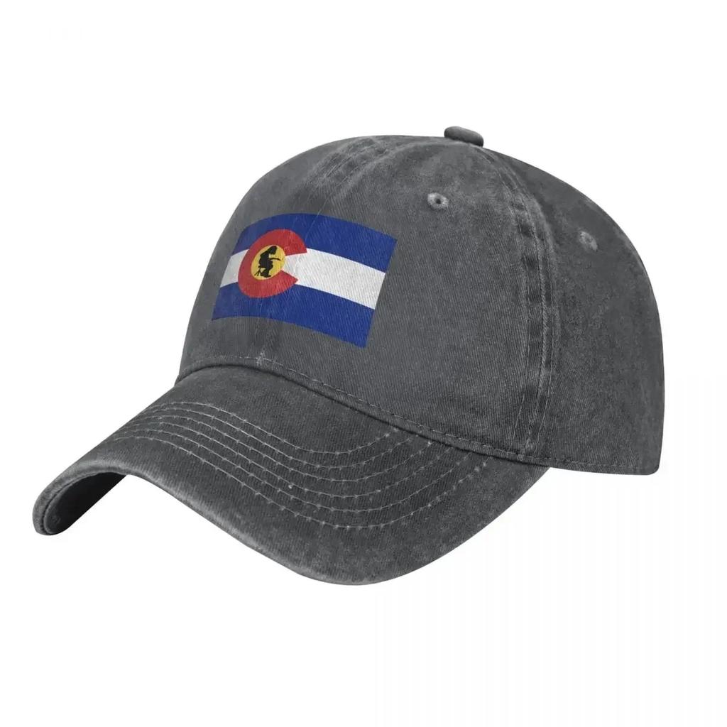 Colorado Mikey Vlajka Baseballová Čepice Klobouk Unisex Luxusní Ochrana proti Slunci Unisex Dámská