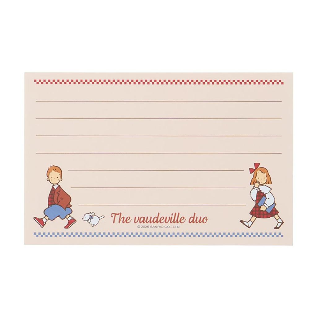 Sanrio Letter Set Case The Vaudeville Ages 3 and 221074 & (Two Lookbooks) Duo, Up,