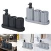4x Bathroom Accessories Decorative Housewarming Gift Modern Soap Dispenser Toothbrush Holder for Vanity Bathroom Countertop