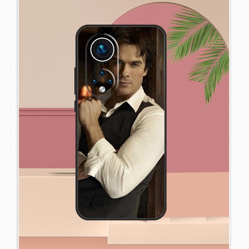 The Vampire Diaries Damon Salvatore Case For Honor Magic 8 Pro 7 6 5 Lite Honor 200 400 X9c X9b X9a X8b X8a X8c 50 70 90 Cover