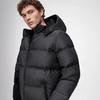 Men's Winter Hooded Puffer Coat - Thickened, Loose, Plus Size, Hong Kong Style