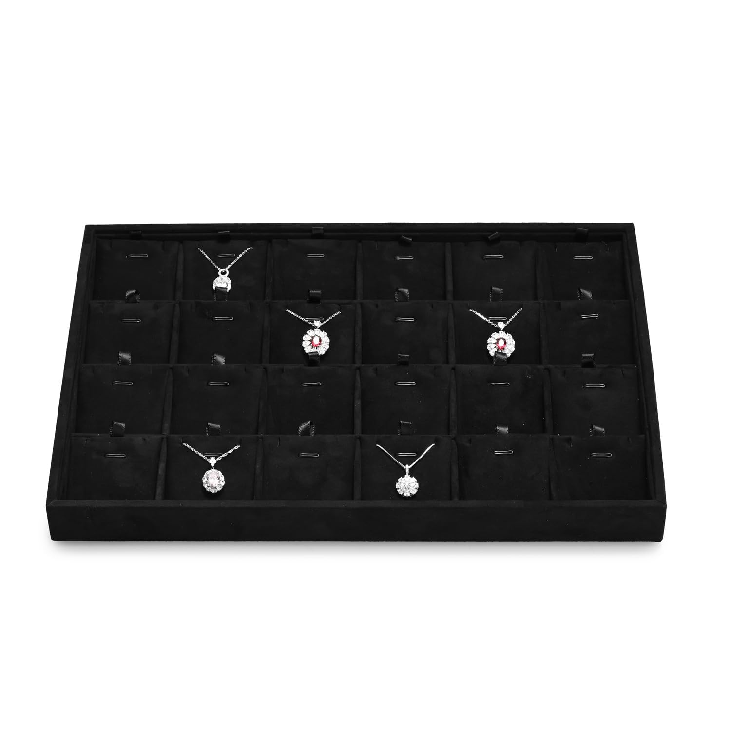 

Oirlv Jewelry Large Necklace Storage Pendant Qualified Invoice P16706 Tray, Tray, Microfiber, Storage, Display, Photography, High-End, Stylish,
