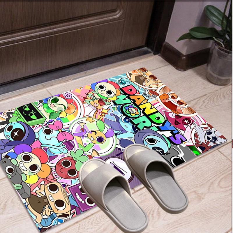 Dandy's World Pattern Rug, Indoor/Outdoor Mat, for Picnic, Gameroom, Bedroom, Office, Living Room, Home Decor Carpet, Birthday Gift