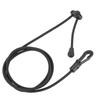 2PCS Durable Rubber String Elastic Boating Kayak Paddle Safety Rod Leash for Paddling