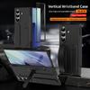 Multifunctional Kicktand Wrist Strap Folding Case For Samsung Z Fold 7 Fold SE Special Edition Galaxy Z Fold 6 5 4 Cover