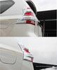 Prado Rear Tail Light Decorative Cover for Models 10-20 - Bright Trim Strip for 2700 and 4000 Series.