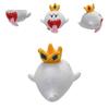 Weiches Super Mario King Boo sprechendes Plüschtier Stoffpuppe 17cm