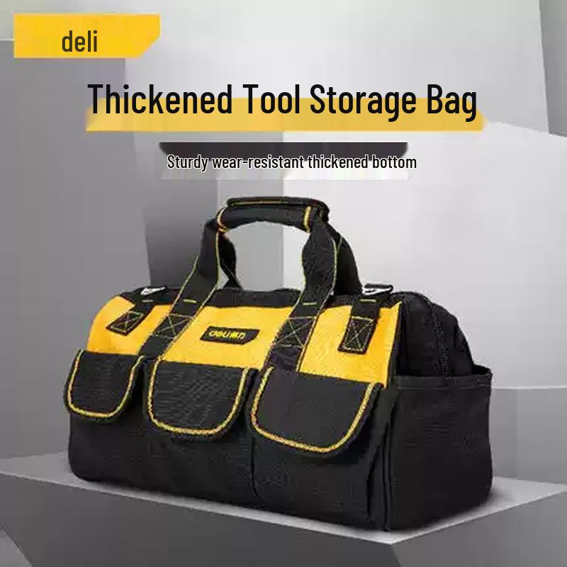 Deli Portable Double Layer Tool Bag