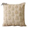 Cozy Plush Pillow Cover Christmas Throw Cover, 18x18 Inch Cushion 3D Snowman Festive Snowflake Reindeer Patterns Pattern, Case for Holiday Home