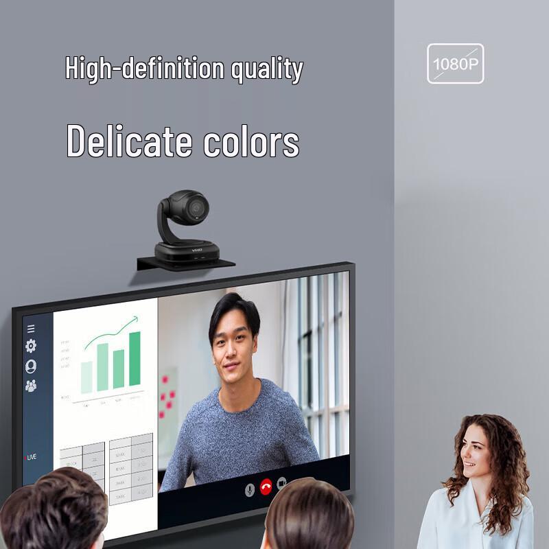 VHD 1080P AI Tracking PTZ Video Conference Camera