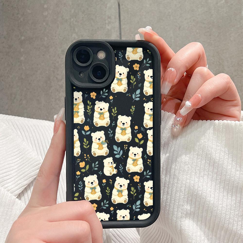 Soft Silicone Phone Casing Full Cover Camera Shockproof Protection Case for Samsung Xiaomi Redmi Poco