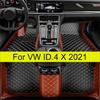 Car Floor Mats For VW Volkswagen ID.4 X   Auto Foot Pads Automobile Carpet Cover Interior Accessories