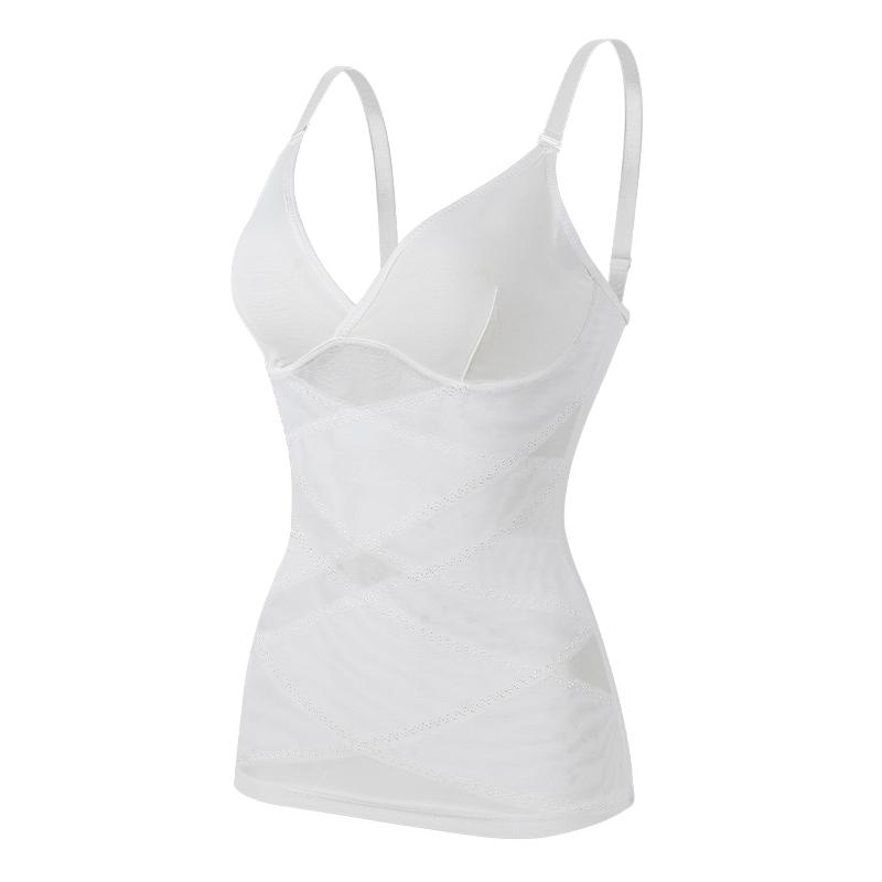 

Формирователь тела для женщин Корректирующее белье для контроля живота Компрессионные майки Топы на бретельках с v-образным вырезом Бесшовные прозрачные корсеты для талии S