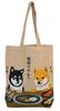 Friends Hill Yakiniku Desu Ka A4 Tote Bag, Beige, YW-260-136