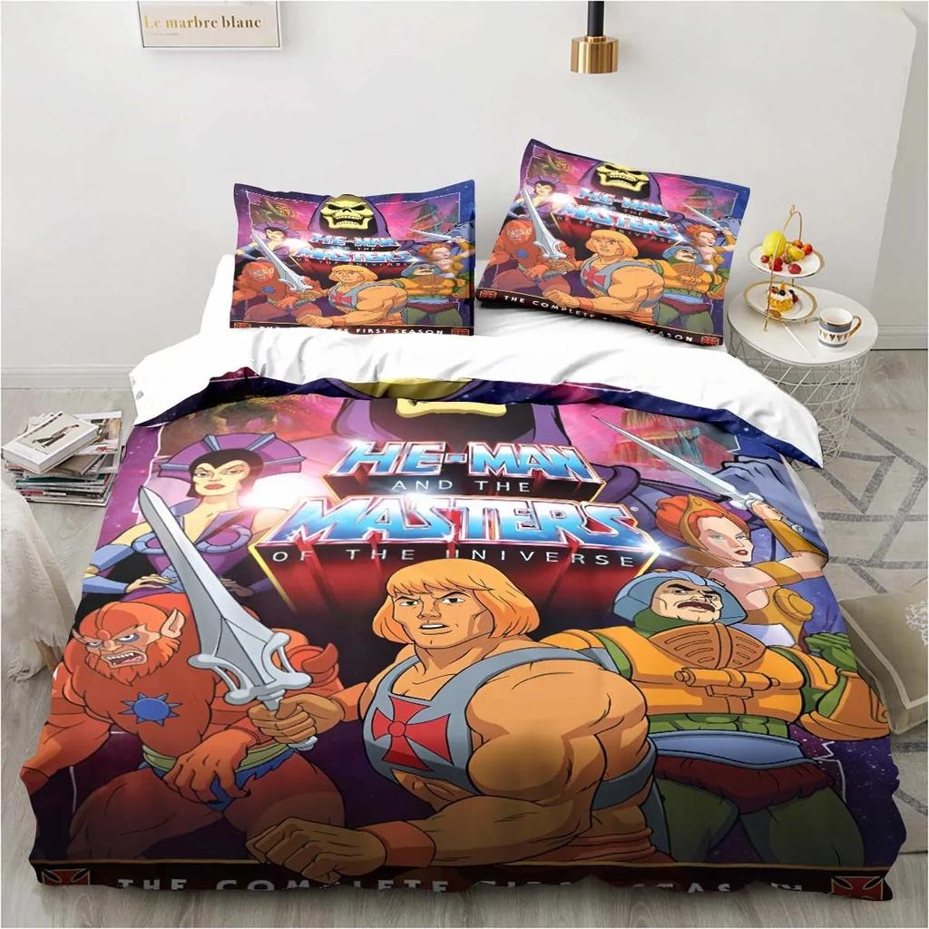 He Man And The Masters Of The Universe Bedding Set Exquisite Bed Supplies Set Duvet Cover Bed Comforter Set Bedding Set