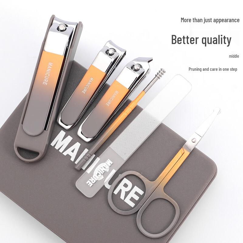 Yuanzu Gradient Anti-Splash Nail Clipper Set
