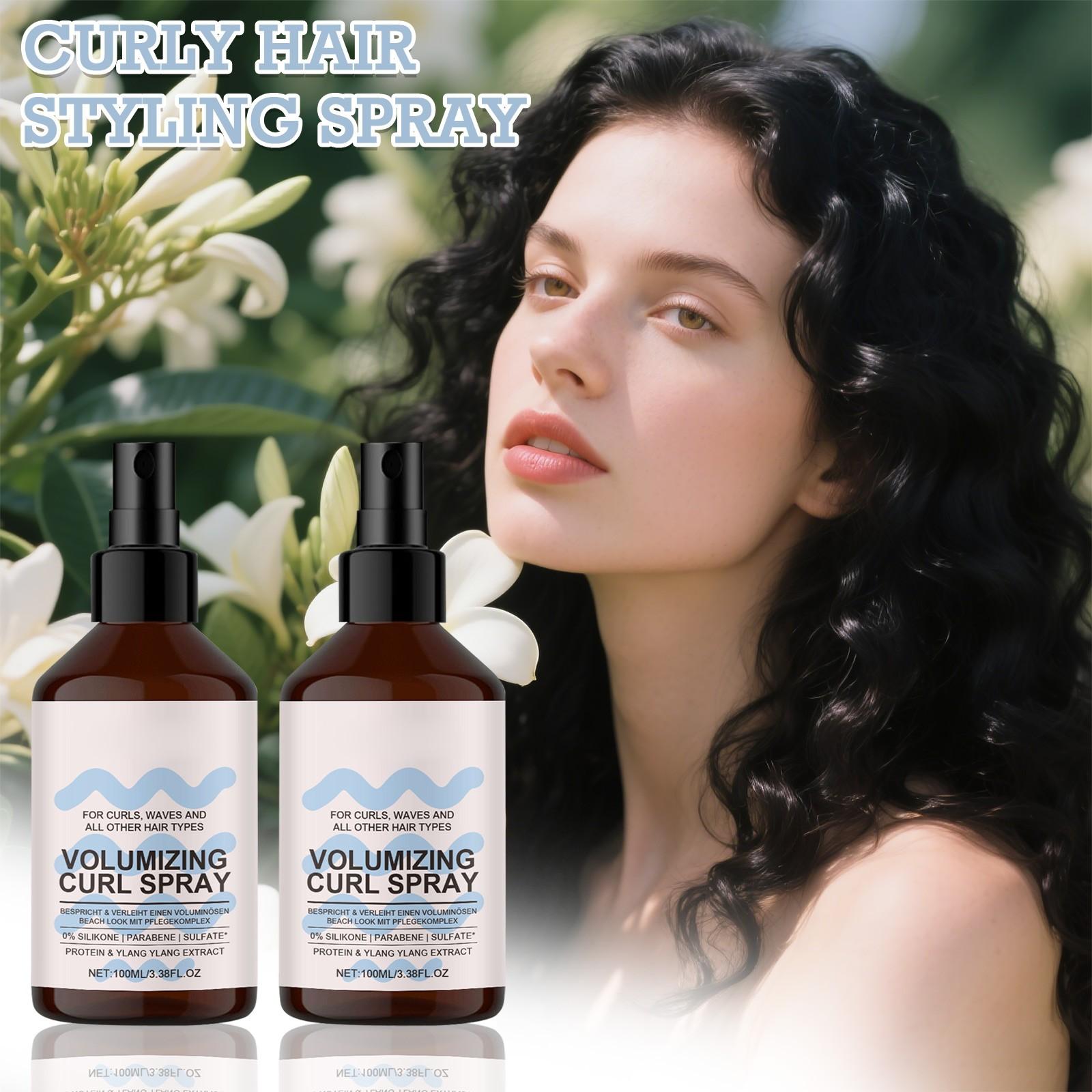 

Спрей для придания объема локонам, стайлинг-спрей, придает объем и изгибы, обеспечивает длительную фиксацию и повышает эластичность, 100 мл One Size