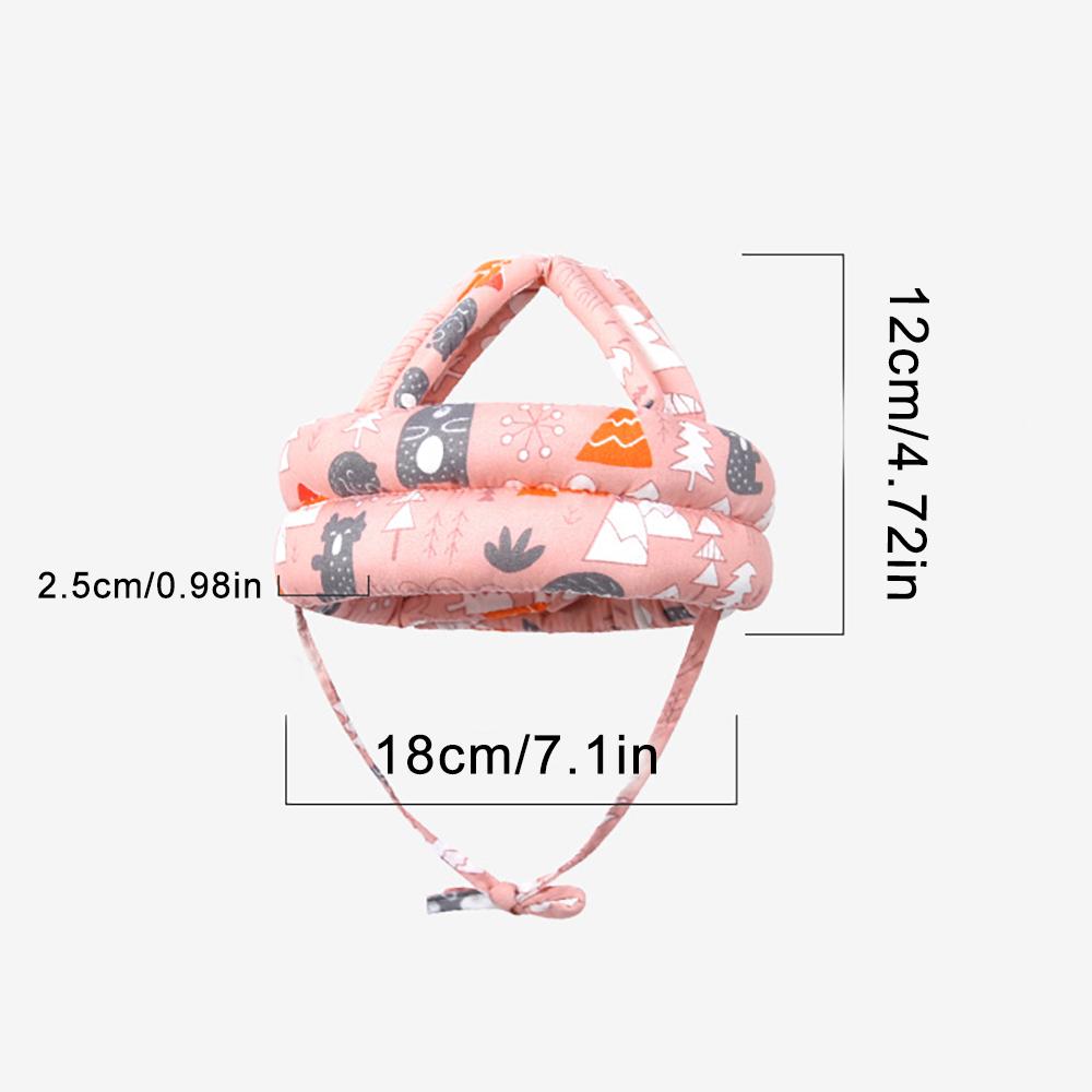 Dětská bezpečnostní helma pro batole,Nastavitelný chránič helmy pro kojence,Měkká ochrana hlavy pro lezení, chůzi,Dětská bezpečnostní čepice na hraní