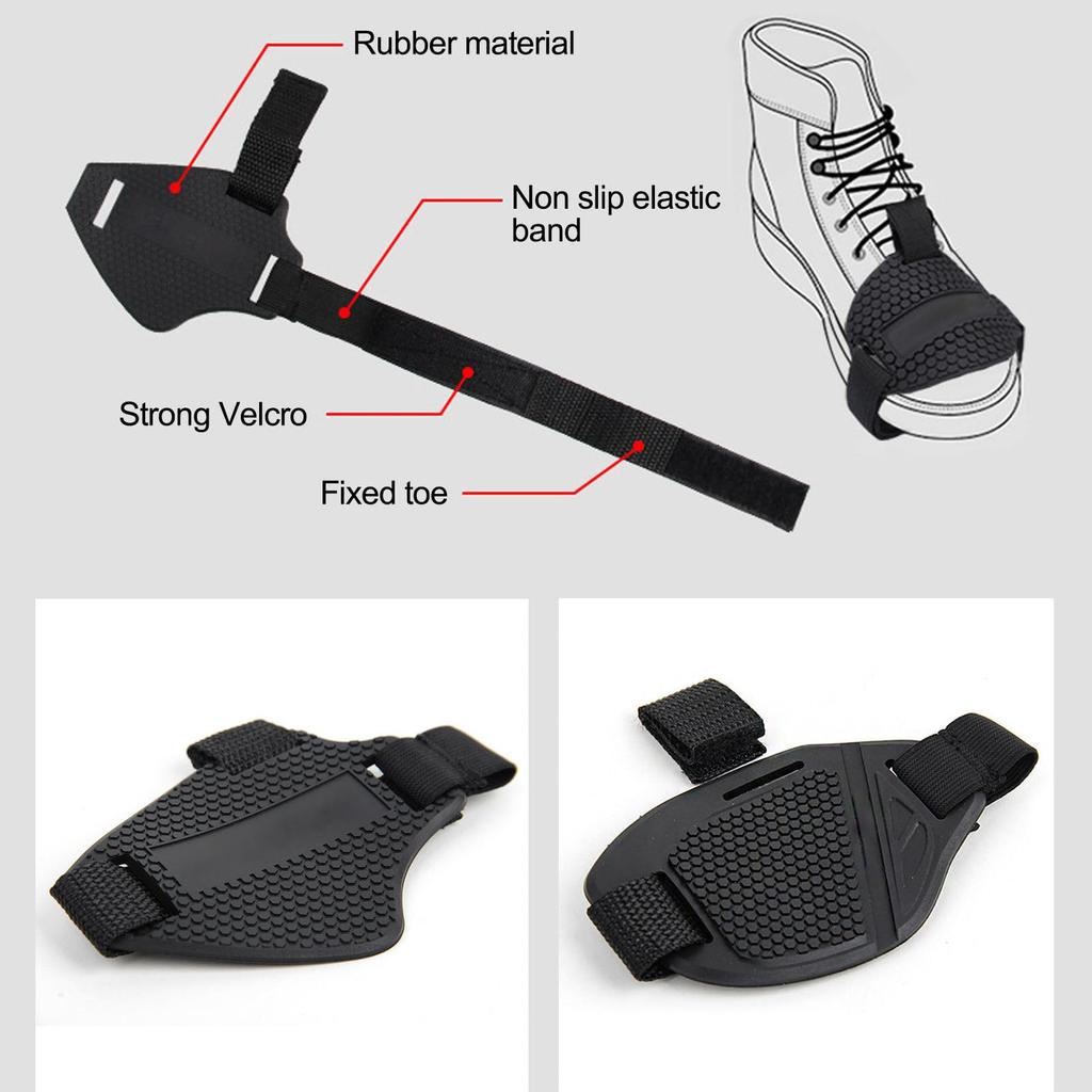 Motorcycle Shifter Cover,Motorcycle Shifter Shoe Protector,Motorcycle Shoe Cover,Rubber Material Motorcycle Anti Skid Boot Protector,Motorcycle