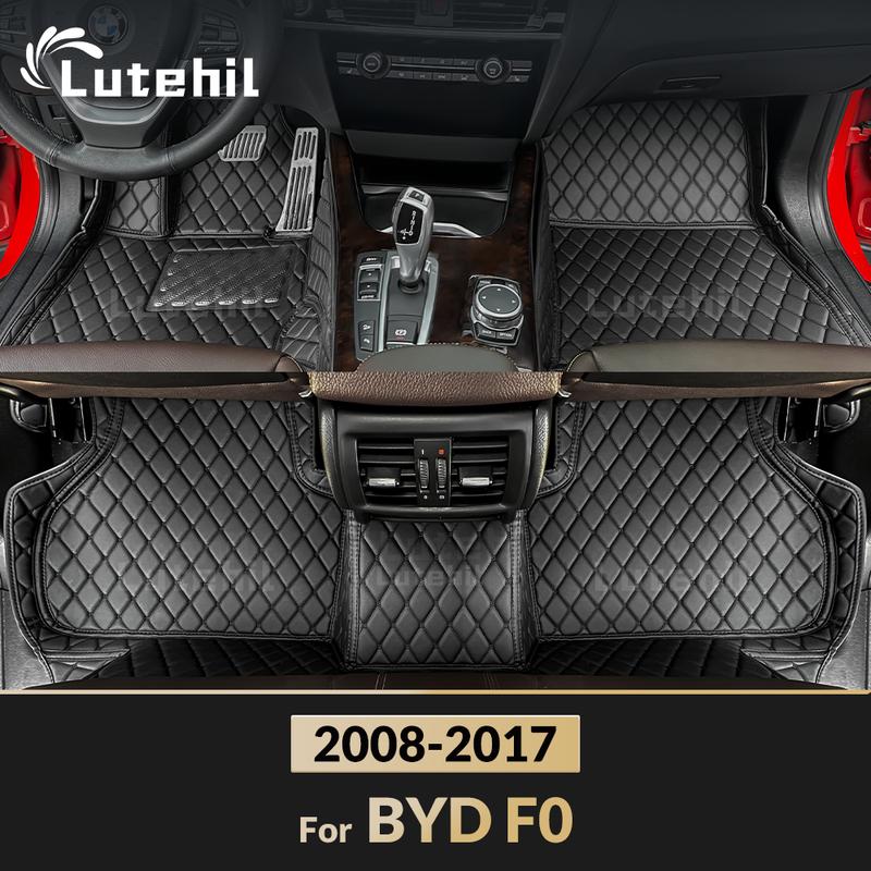 For BYD F0 2008-2017 16 15 14 13 12 11 10 09 Car Floor Mats Carpet Cover Interior Accessories Protective Pad Parts