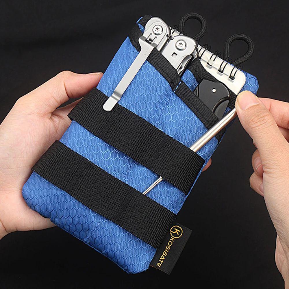 Large Capacity EDC Pouch Wallet Foldable Camping Storage Wallet Hiking Outdoor Coin Purse  Climbing
