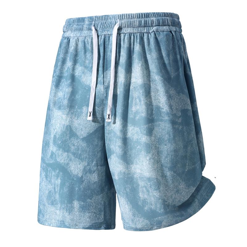 Plus Size 4XL-10XL Summer Black Shorts for Men  Elastic Waist Casual Oversize Shorts Summer Clothes