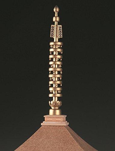 Woody Joe 1/75 Scale Rurikoji Temple Five-Story Pagoda Wooden Model Assembly Kit
