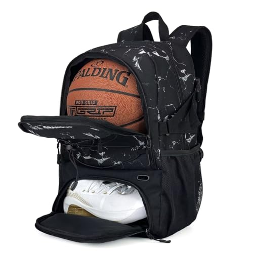 [amandpm] Basketball Ball Storage Backpack, Large Capacity 32L, Kids  Soccer, Large Sports Bag, Backpack, Large Capacity, Perfect for the Gym