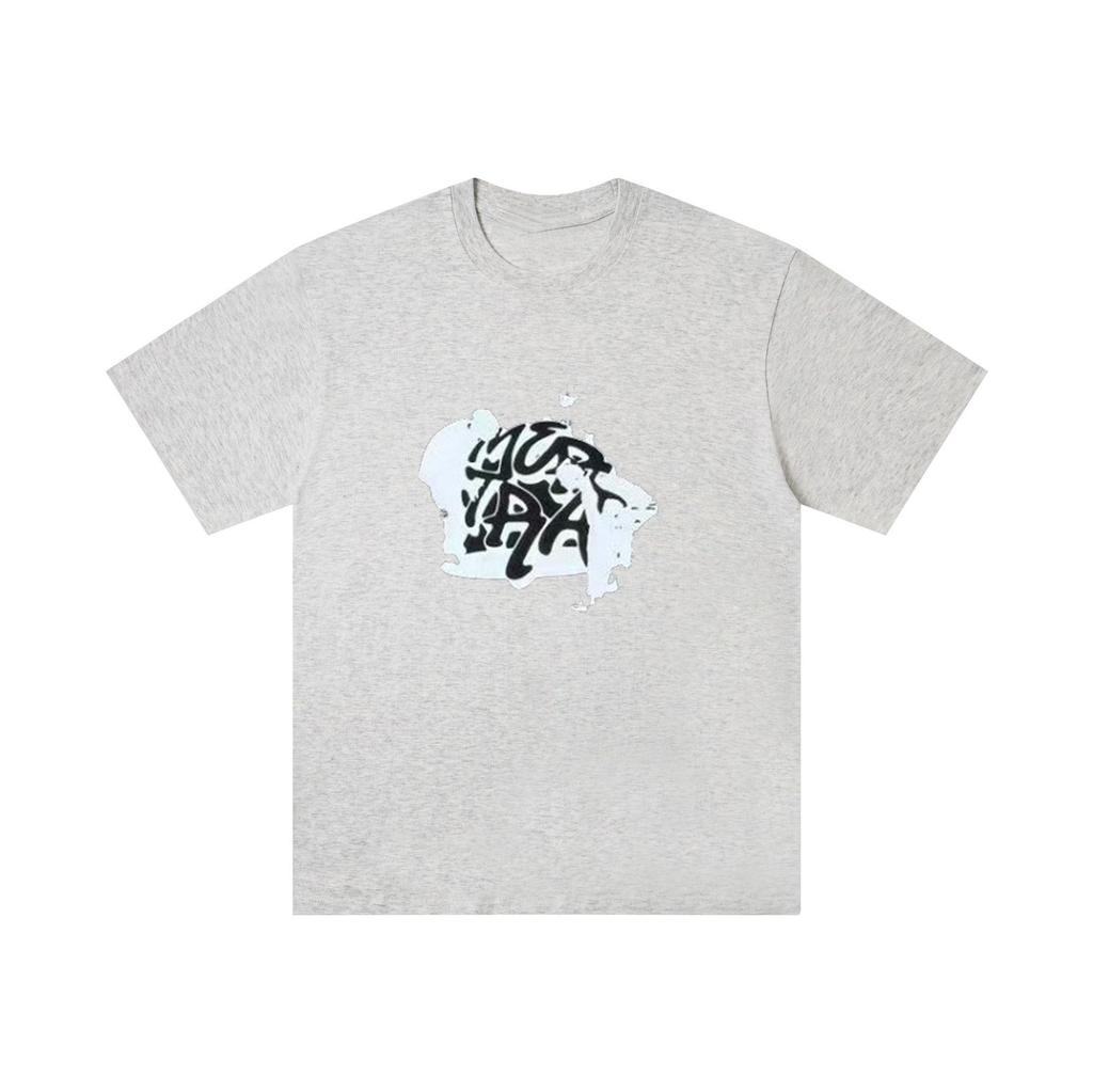 Letter Print Hiphop Street Art Summer Casual Tshirt Unisexs and Womens Luxury Brand Top  New Art