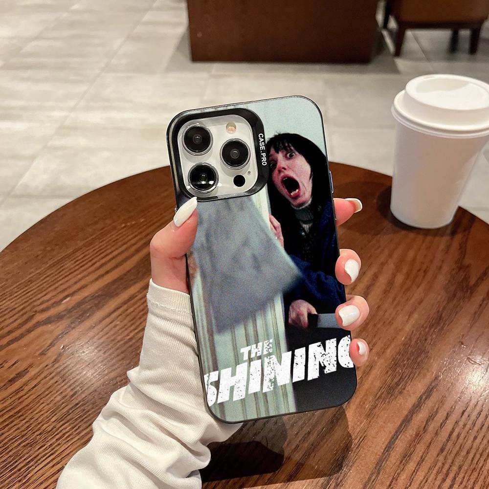 

Horror Movie THE SHINING Phone Case For IPhone 17 Air 16 15 14 13 12 11 Pro Max Color Hard Cover iPhone 16 plus