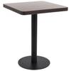 Day and Night - Day and Night Dark Brown MDF Bistro Garden Table 60x60 Cm