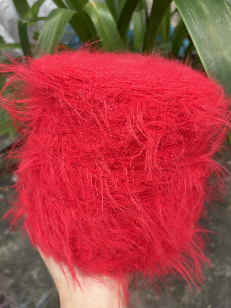 500g Long Fur Imitation Mink Yarn Thread Super Soft Skin Friendly Does Not Shed Hair Hand Wove Scarf Warm Sweater Woven Yarn