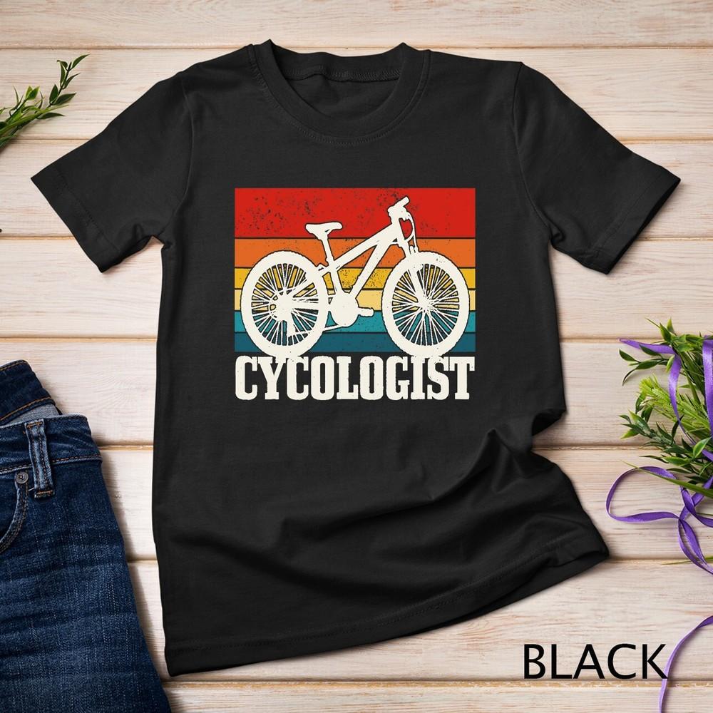 Cycologist Mountain Bike MTB Vintage Cycling Funny Gift T-Shirt Unisex T-shirt