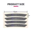 EHL2 4pcs Carbon Fiber Car Wheel Rim Stickers Auto Refit Accessories For Buick Excelle XT Envision Excelle GT Regal Encore Park GL8