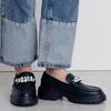 HIMIKO Himiko Sparkling Jewel Platform Loafers 641106 Black 240 / / /