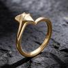 Manta Ray Ring for Women Cute Ocean Sea Animal Adjustable Rings Jewelry Gifts for Girlfriend Wife Mom