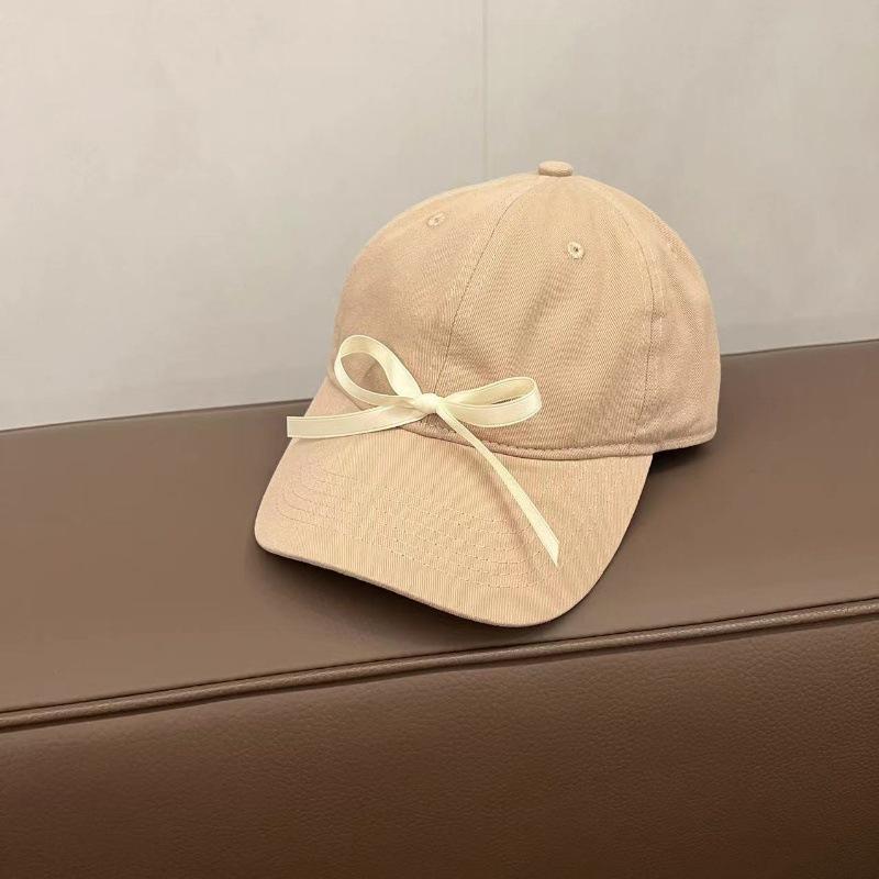 Bow Baseball Cap for Men and Women, Adjustable Sun Hat Suitable for Outdoor Leisure Sports In Spring and Summer, Sun Protection
