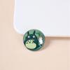Hayao Miyazaki Totoro Alloy Epoxy Brooch - Cute Anime Metal Badge for Clothes and Bags