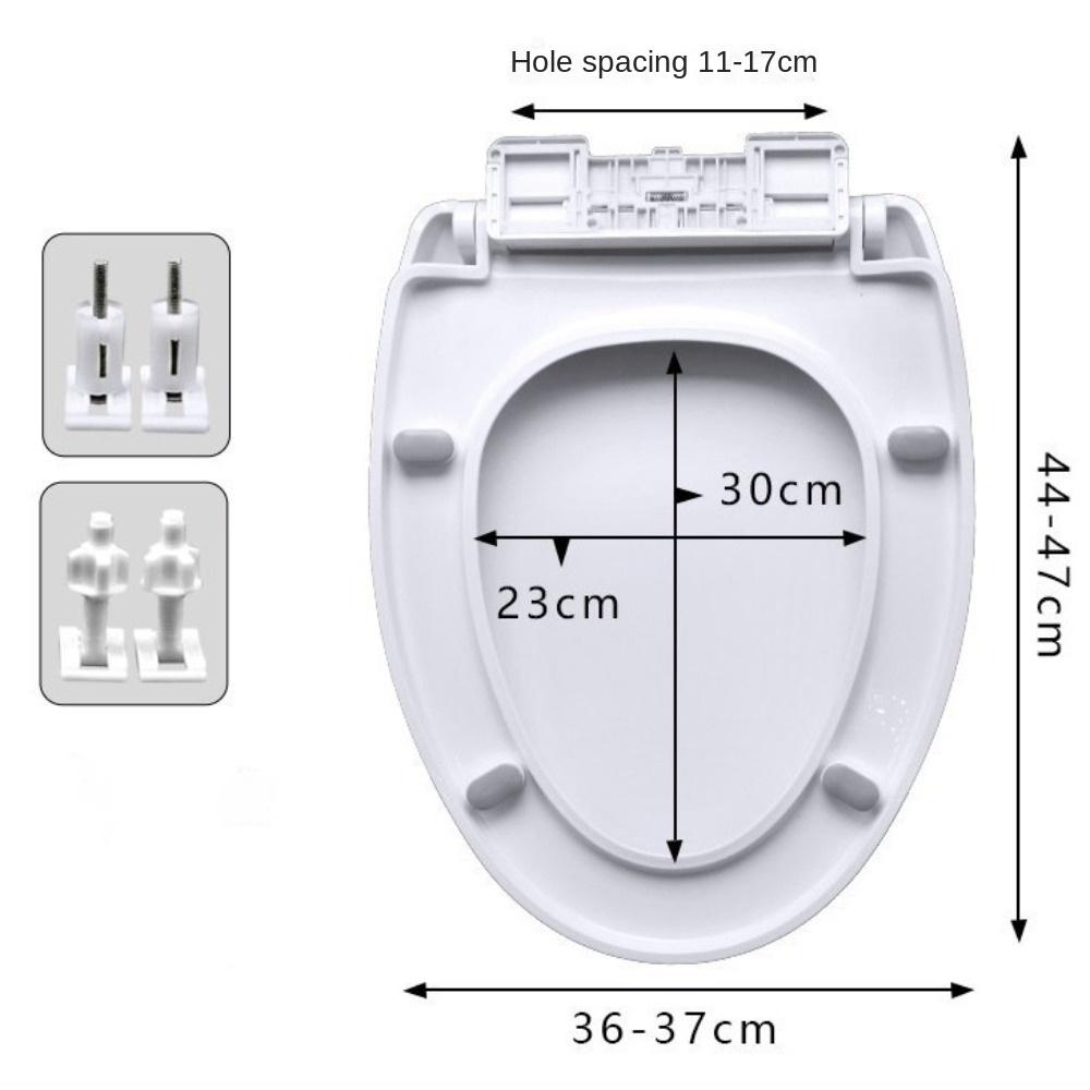 Thicken Toilet Parts Antibacterial Toilet Seat Lid New Toilet Lid  Bathroom