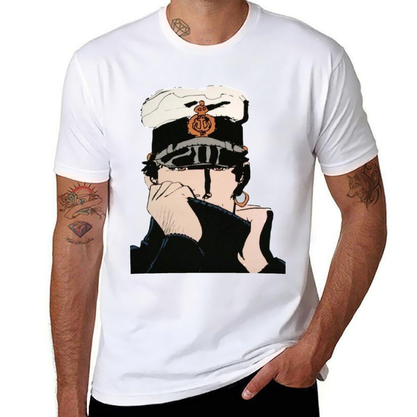 

футболка corto maltese sublime shirts графическая футболка топы большого размера мужская футболка S