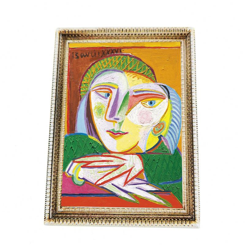 Picasso Paintings Fridge Magnets World Famous Paintings Magnetic Stickers for Message Board Creative Home Decoration