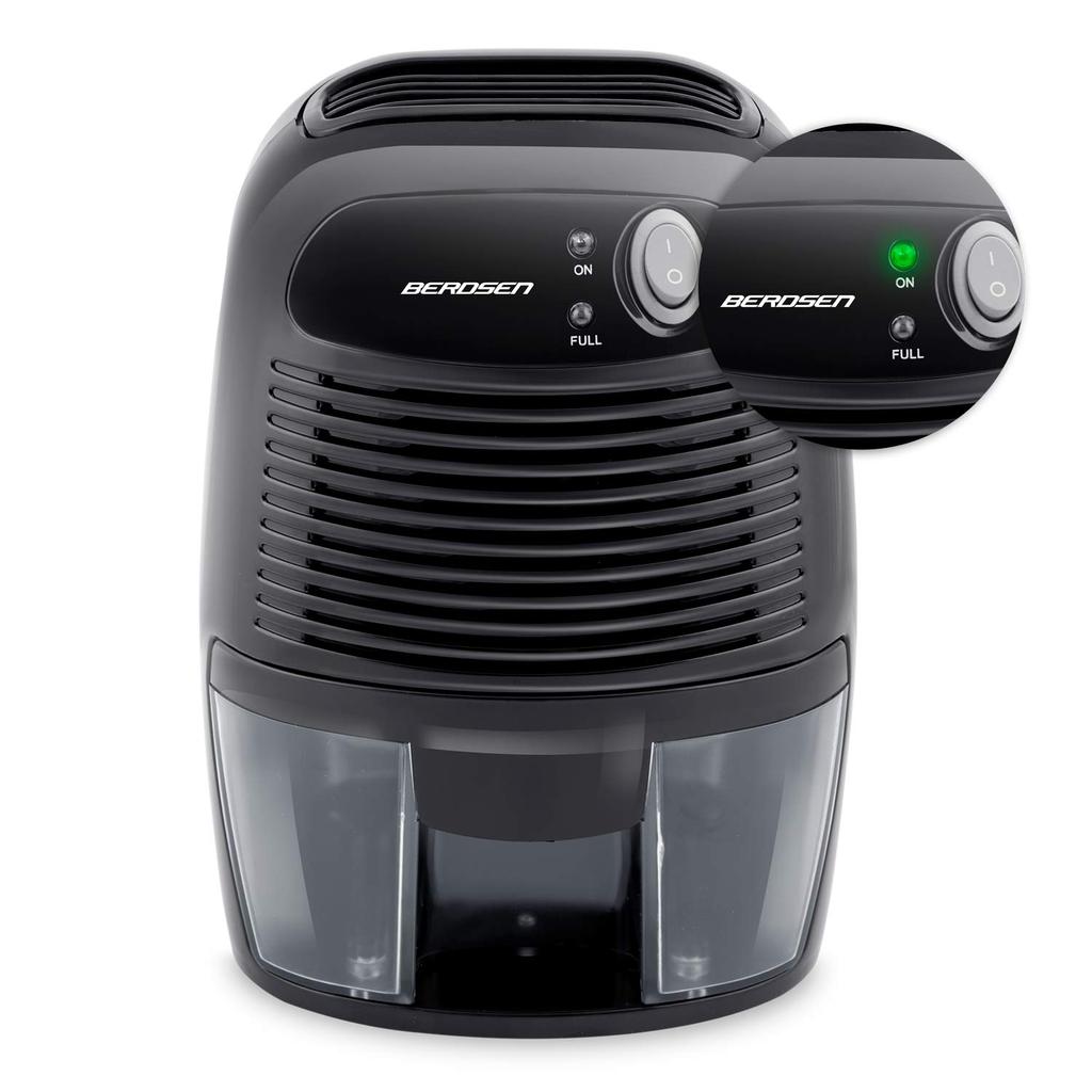 Berdsen Br-68B Black Air Dehumidifier With Car Adapter