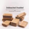 Disposable Kraft Paper Rectangular Serving Trays