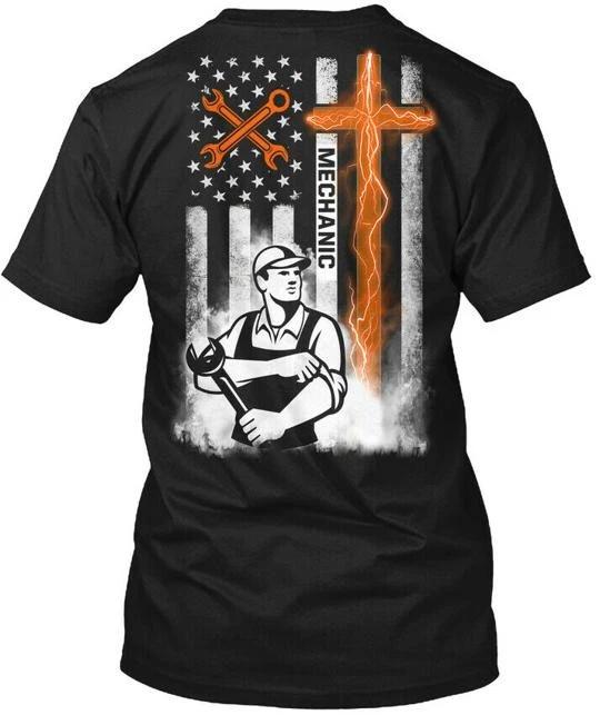 Гордый Механик - Футболка T shirt Сделано в США Размер от S до 5XL 2XL