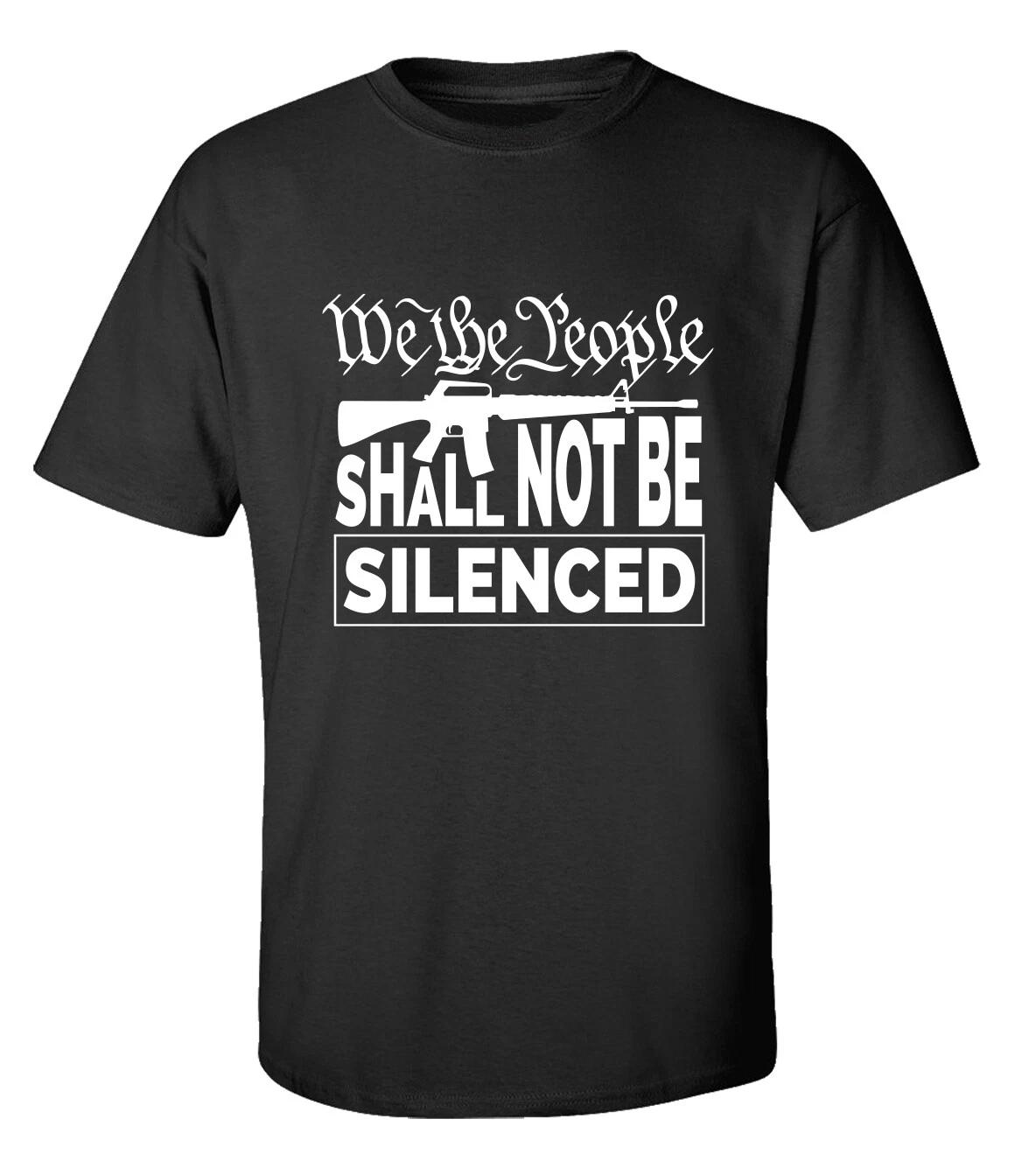 

We The People Shall Not Be Silenced Unisex Short Sleeve T-Shirt L