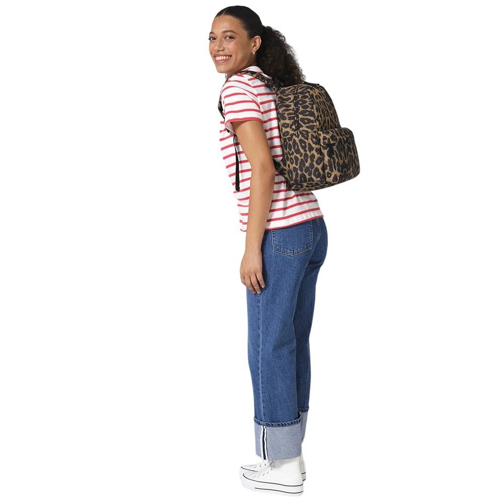 Bagbase Leopard Print Mini Backpack