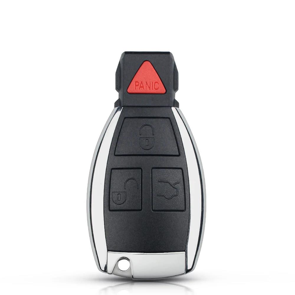 KEYYOU Smart Car Remote Key Case Fob Shell For Mercedes Benz MB C E Class 2001-2007 ML 2005-2010 S SL SLK CLK AMG 2/3/4 Buttons