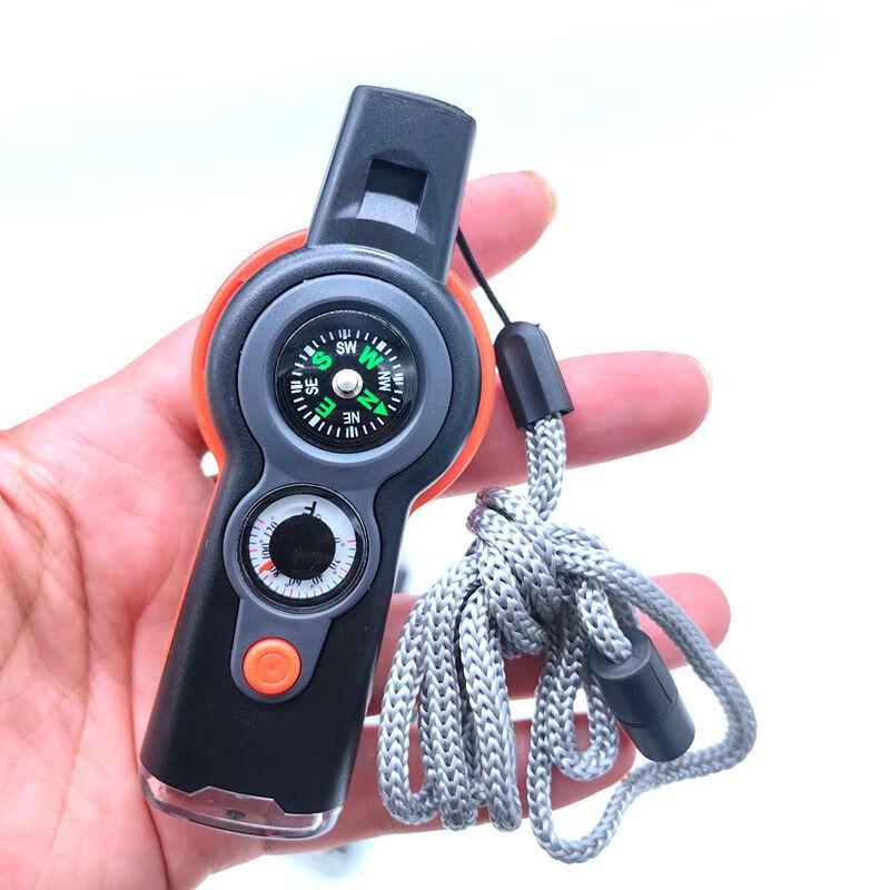 7-in-1 Multifunction Outdoor Survival Whistle