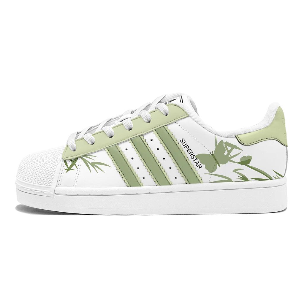 adidas Originals Superstar 2 Skateboard Shoes Women's Low Top White JH9976(TeamS3-S-BOX)