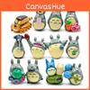 Entzückende Mein Nachbar Totoro Gartendekoration Sammlung 12 Stück Harz Actionfiguren Für Kinder Und Sammler